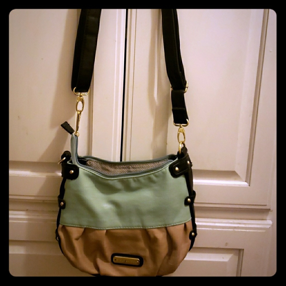 Steve Madden Lime gree, Tan with Black trim.